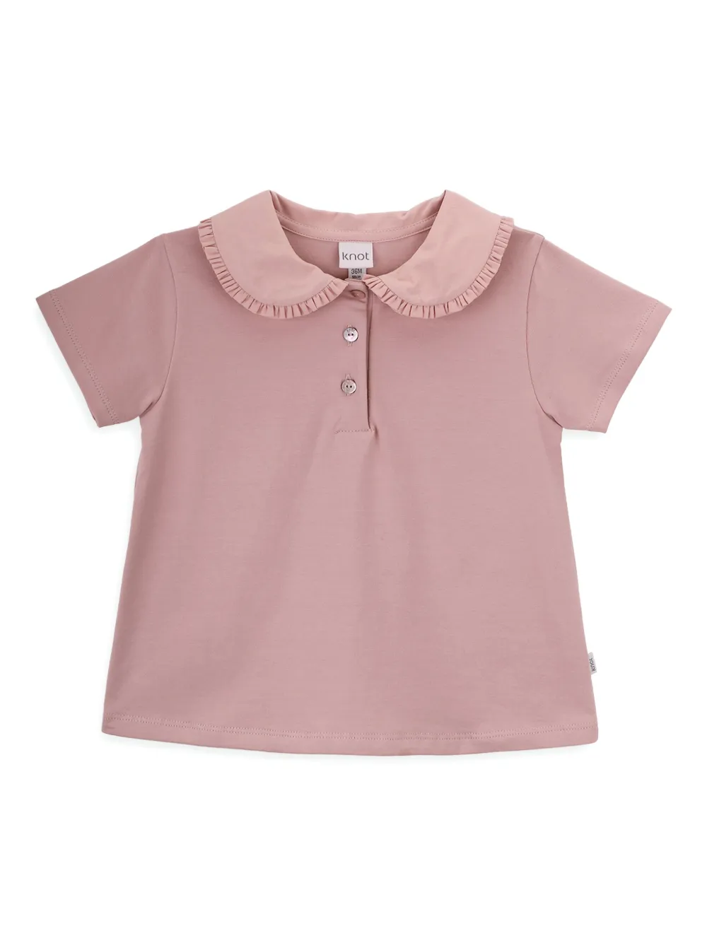 Knot Anne poloshirt Roze