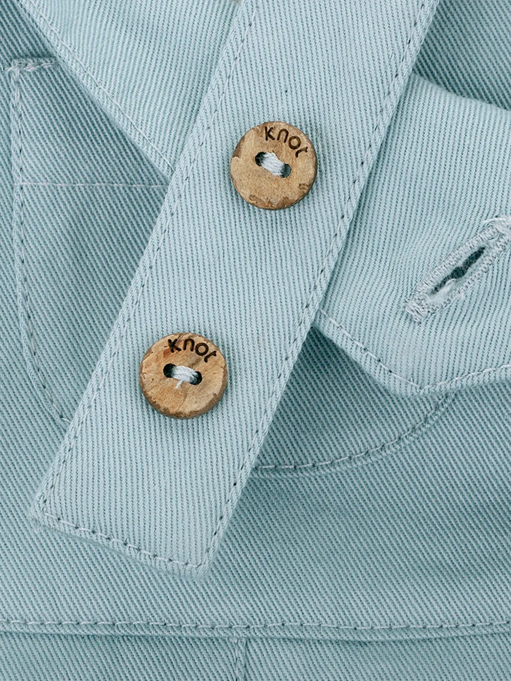 Knot Ben romper Blauw