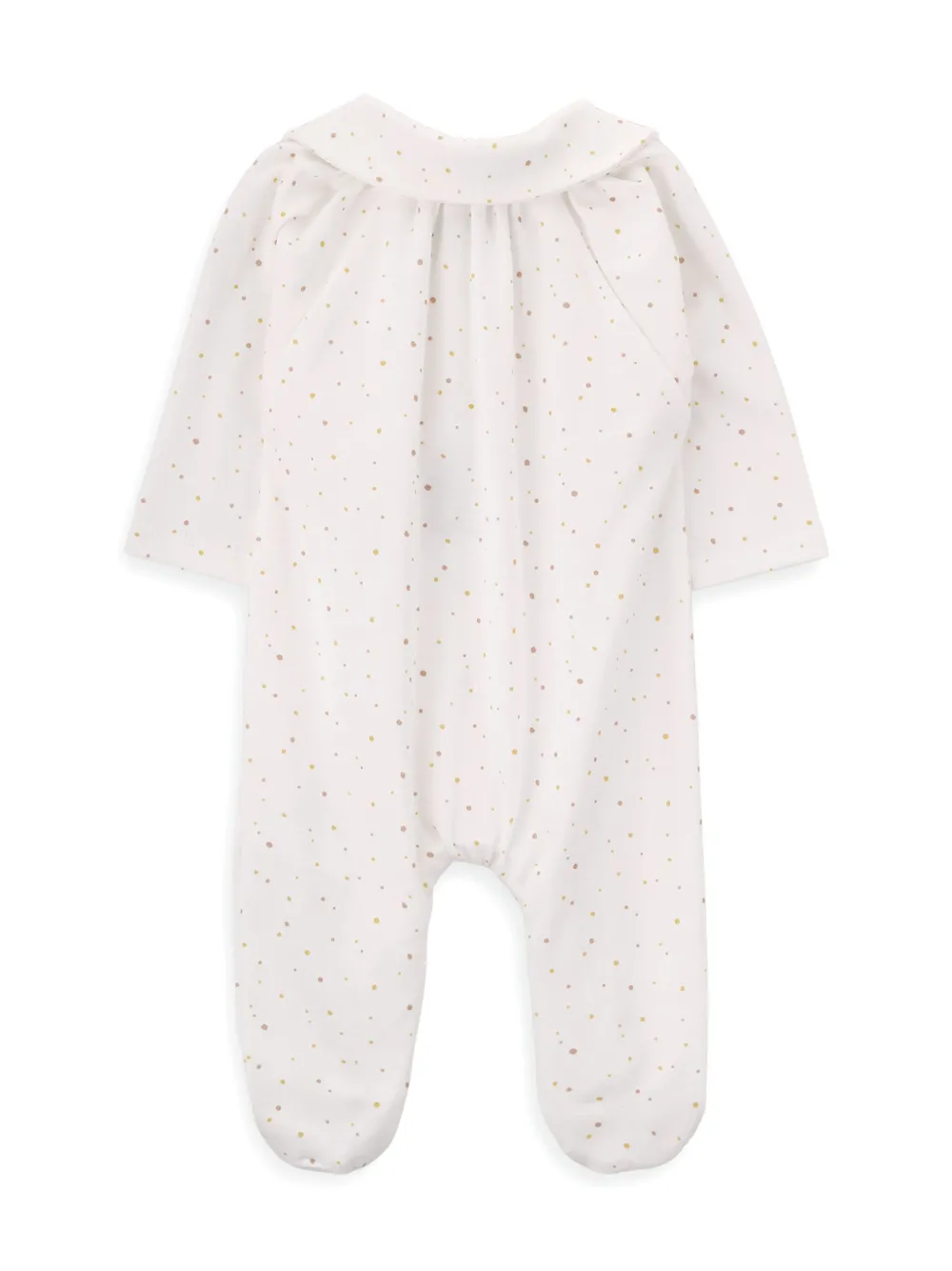 Knot Dots-print pajama - Wit