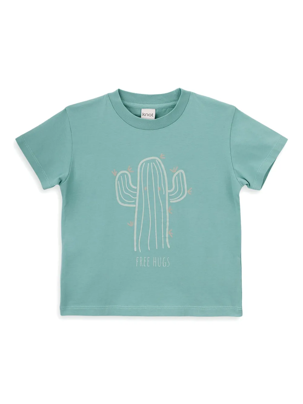 Knot playera con estampado Cactus | verde | Image 1