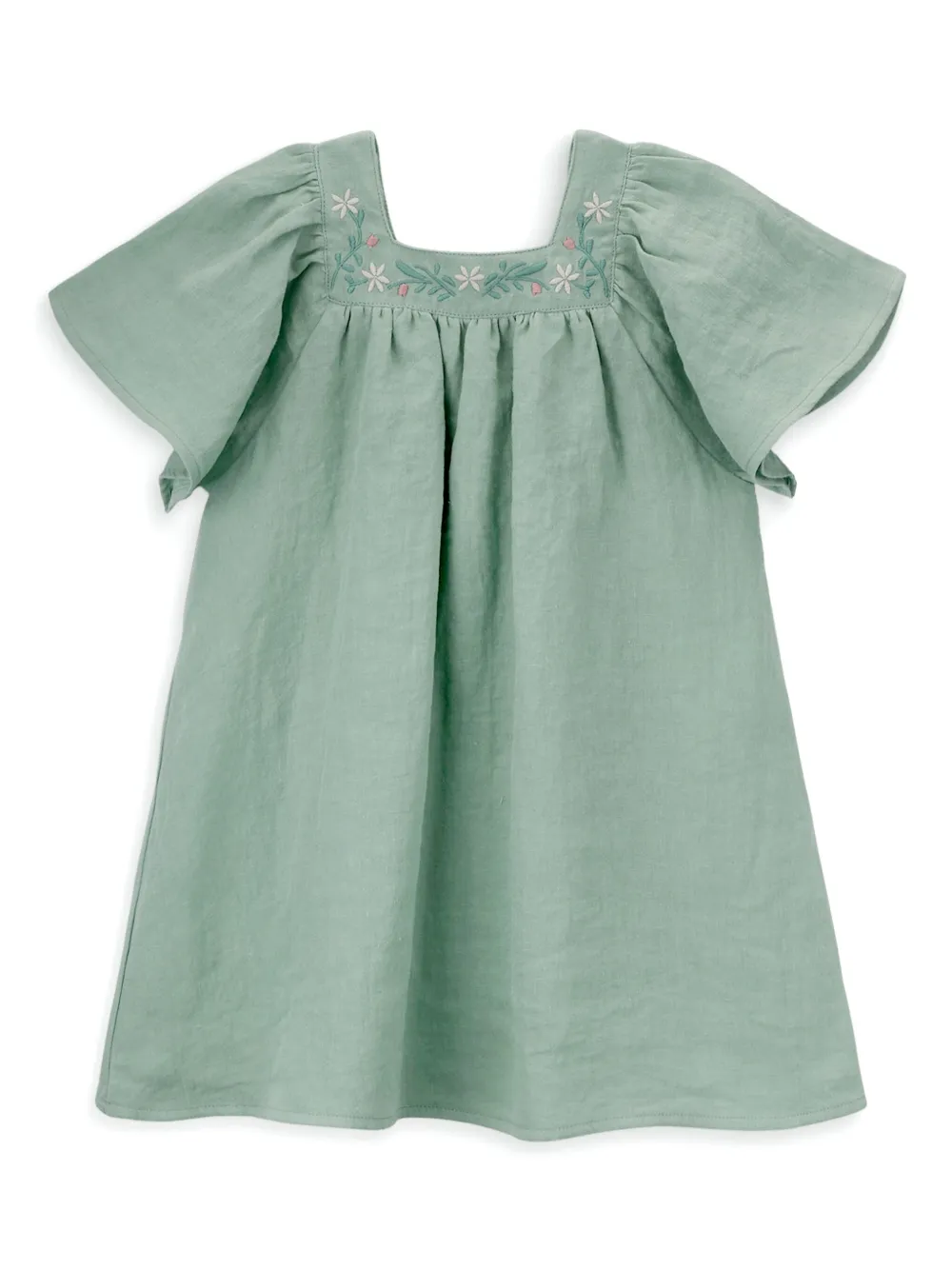 Knot Emerald jurk Groen