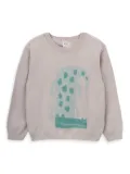 Knot crocodile sweater - Grey