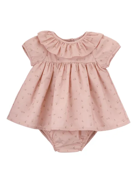 Knot Romantic Flowers-print dress