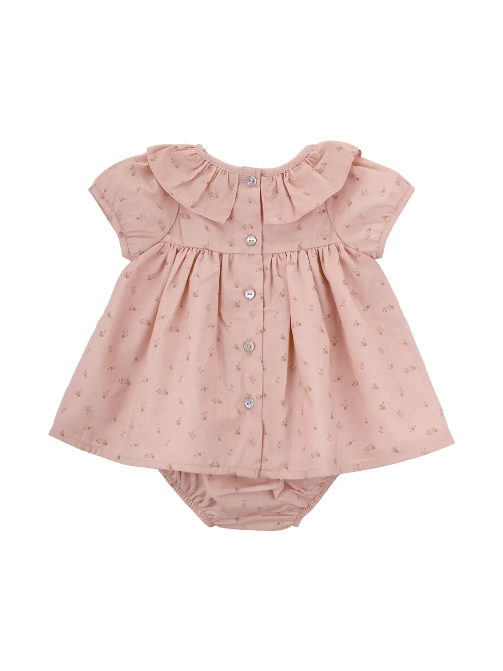 Knot Jurk met bloemenprint - Roze