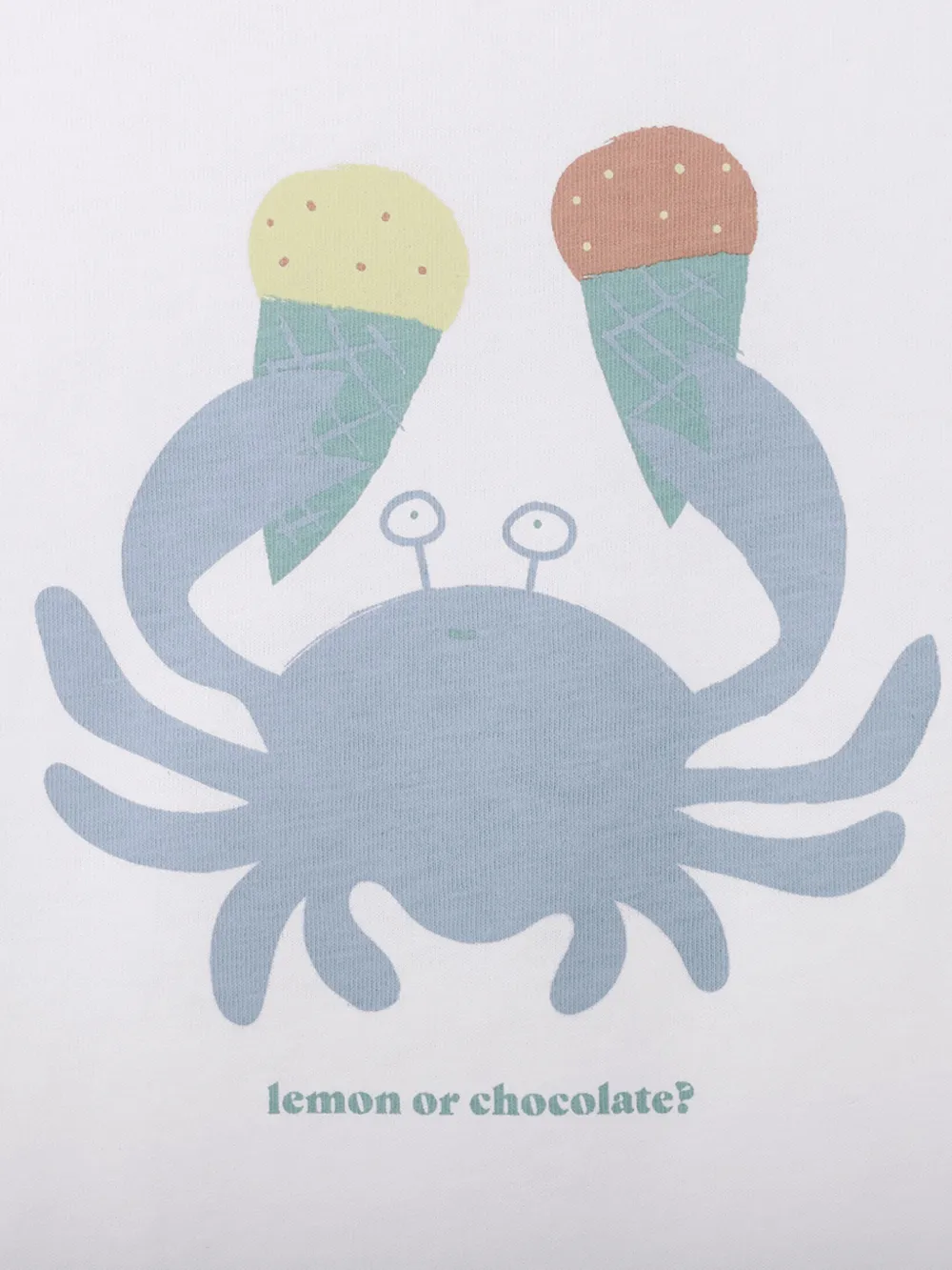 KNOT CRAB-PRINT T-SHIRT