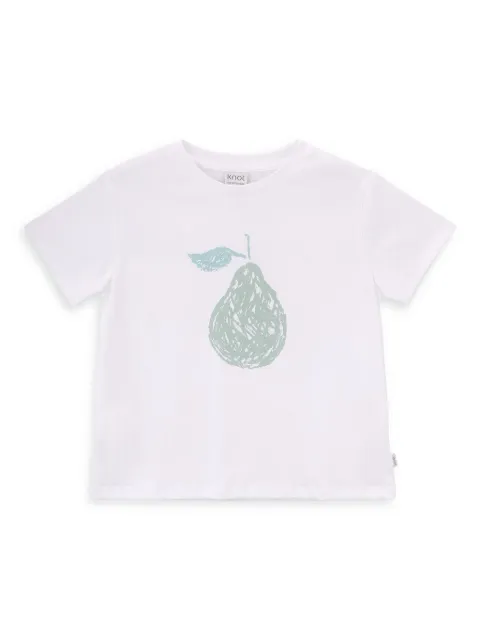 Knot playera con estampado Sweet Pear