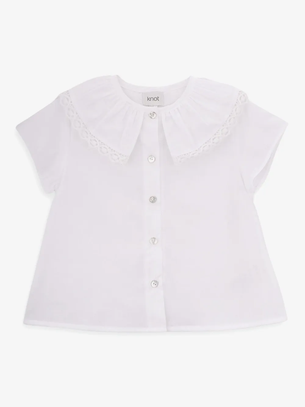 Knot Dora blouse | White | Image 1