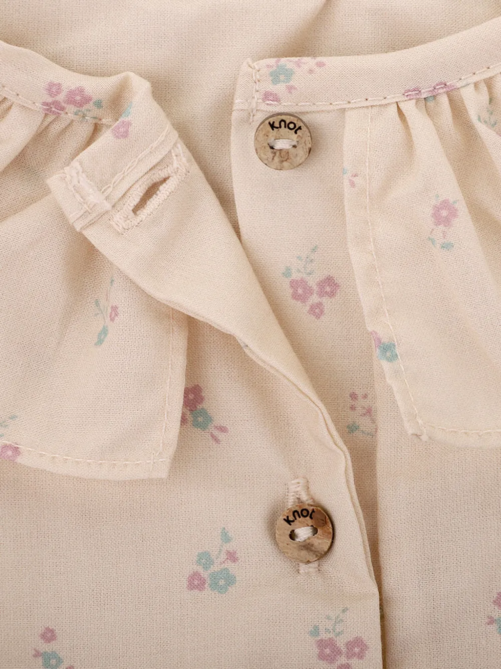 Knot Gina Romper In Neutrals