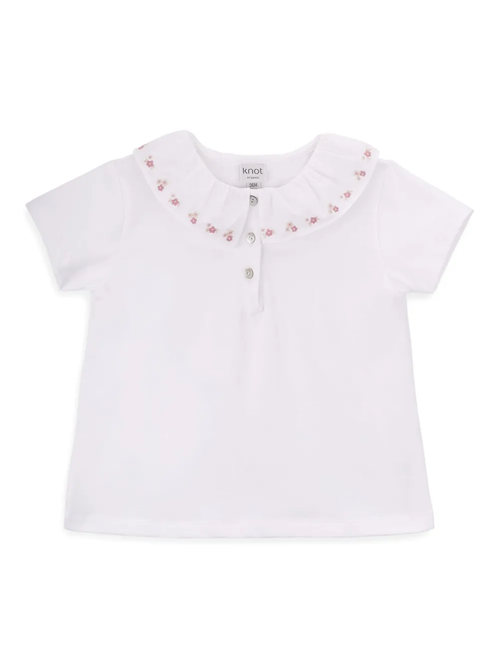 Knot Lorelai blus | vit | Image 1