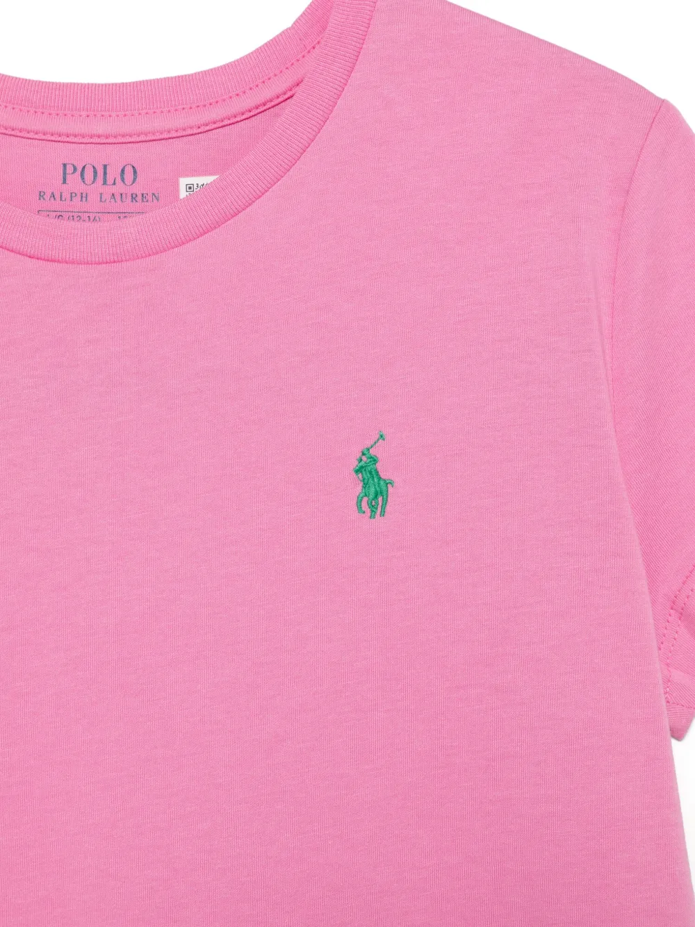 POLO RALPH LAUREN KIDS T-shirt met logo Roze