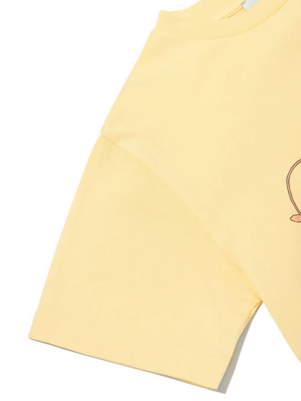 ETRO KIDS T-shirt met bloemenprint Geel