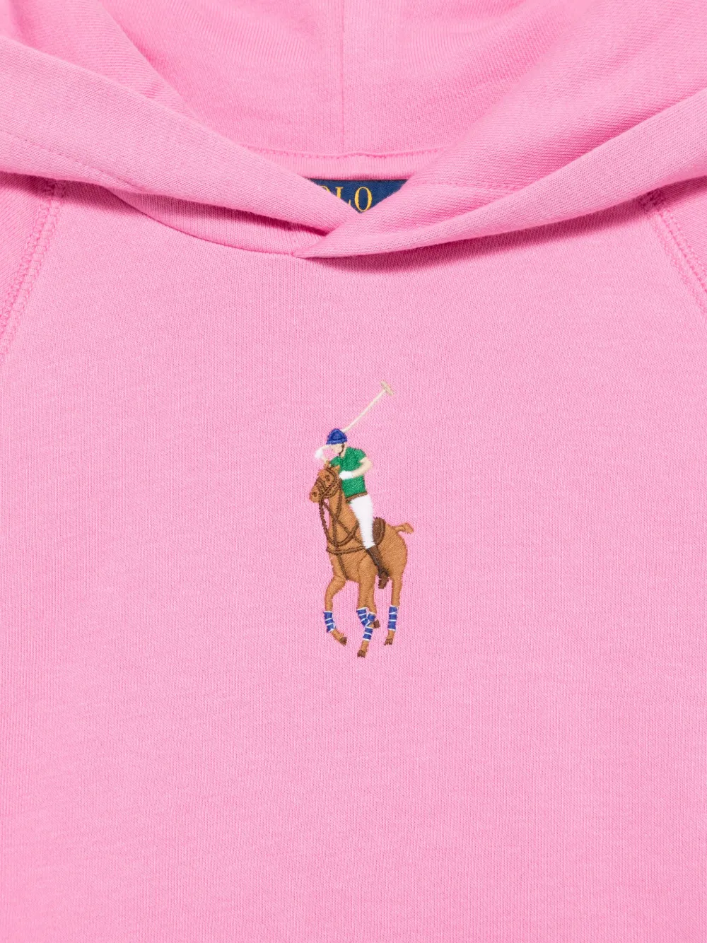 POLO RALPH LAUREN KIDS Hoodie met print Roze
