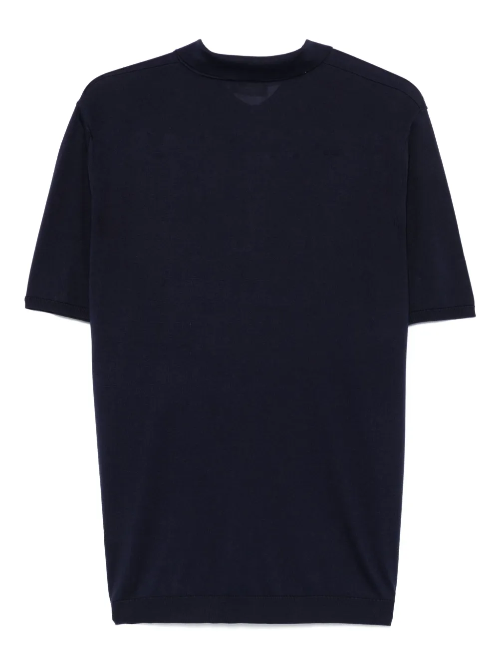 Roberto Collina Zijden poloshirt - Blauw