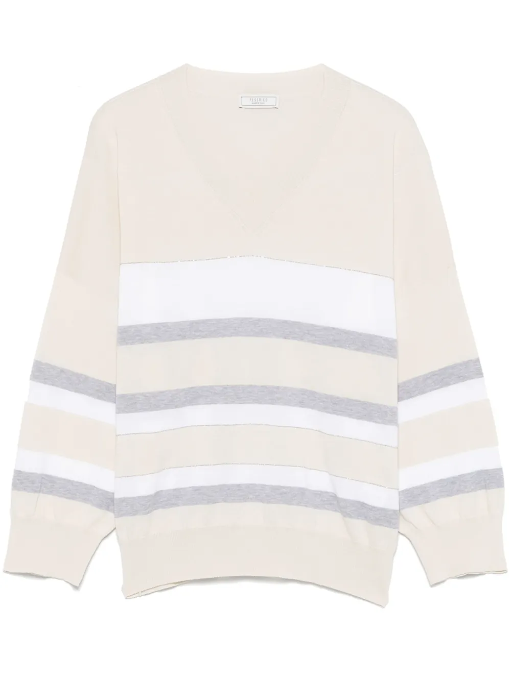 Peserico Katoenen trui Beige