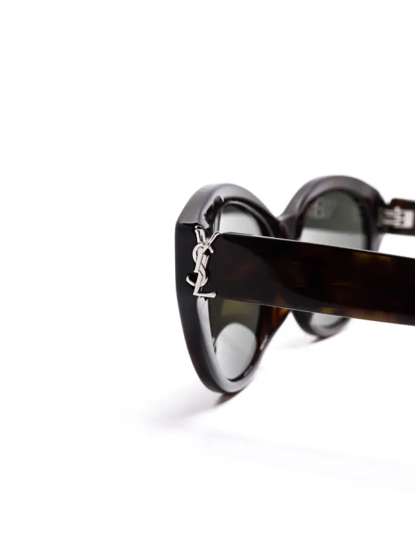 Saint Laurent Eyewear SL M148 Sunglasses | Brown | FARFETCH