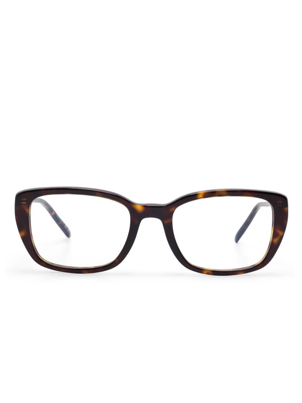 Saint Laurent Eyewear square-frame glasses | Brown | Image 1