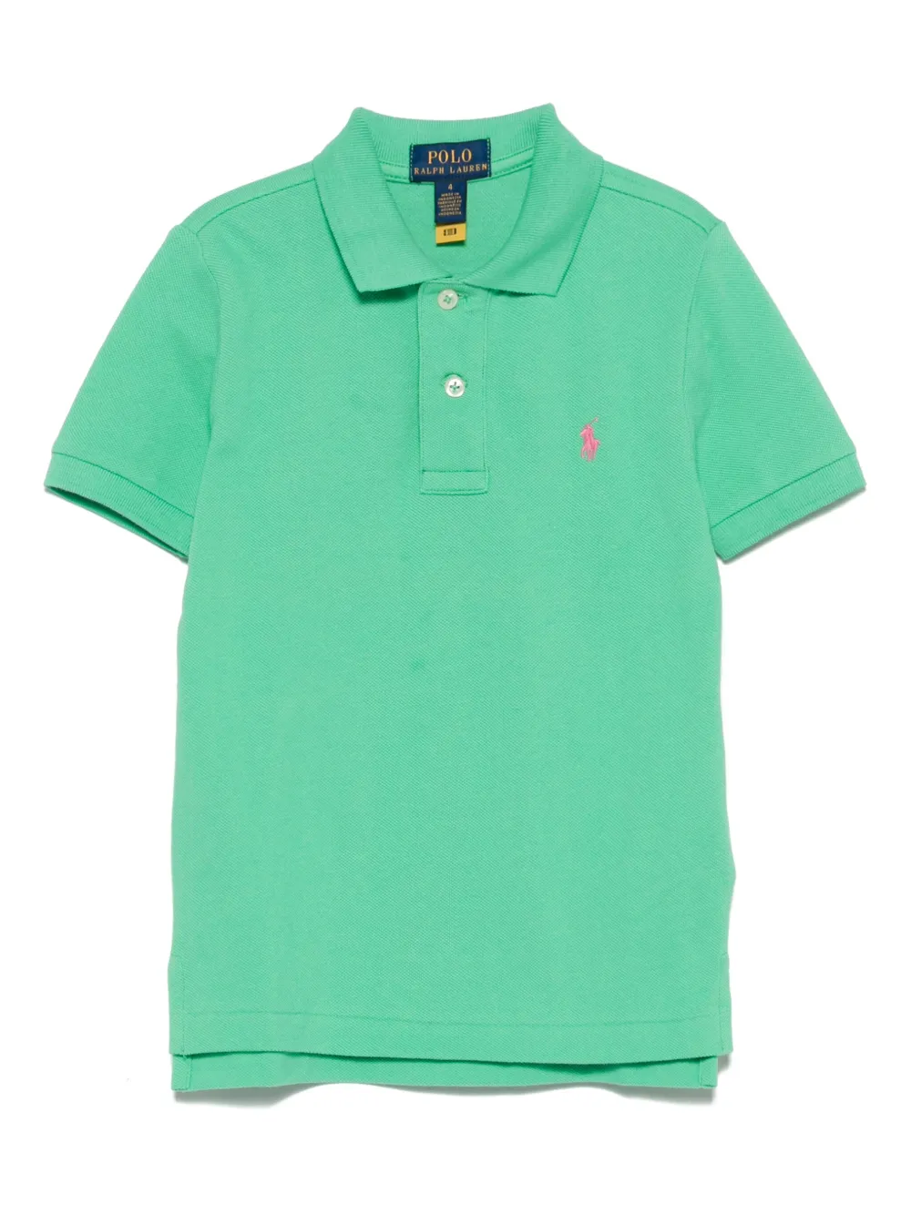 POLO RALPH LAUREN KIDS ポロポニー ポロシャツ - グリーン POLO RALPH LAUREN KIDS ポロポニー ポロシャツ - グリーン