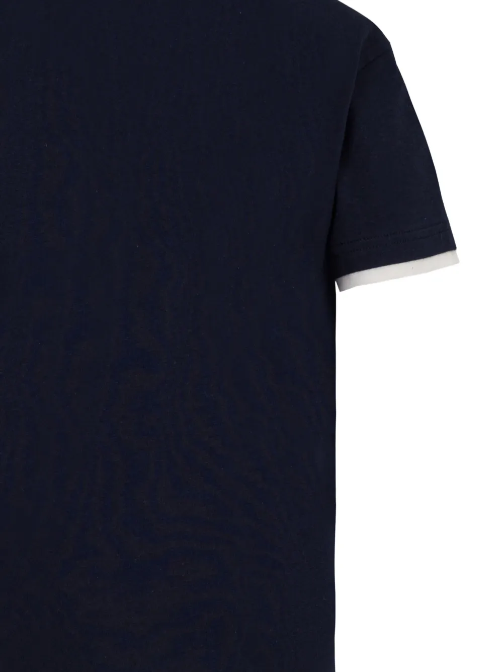 Shop Eleventy Embroidered T-shirt In Blau