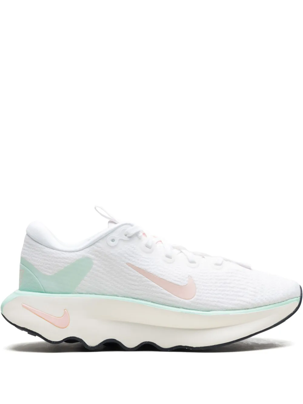 Nike Motiva "White Mint Foam Sail Sunset Tint" sneakers