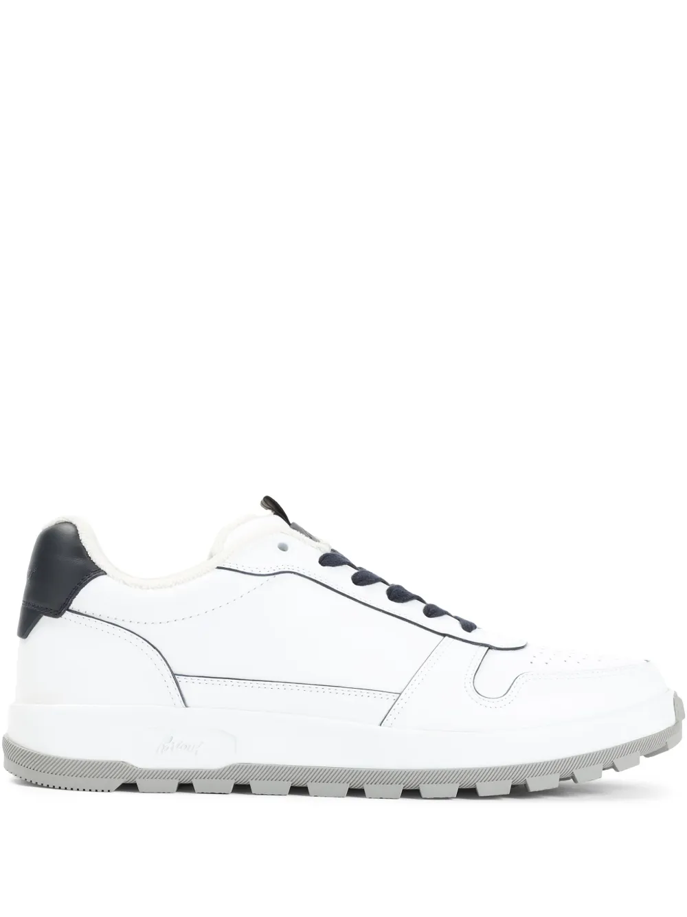 Brioni leather sneakers White