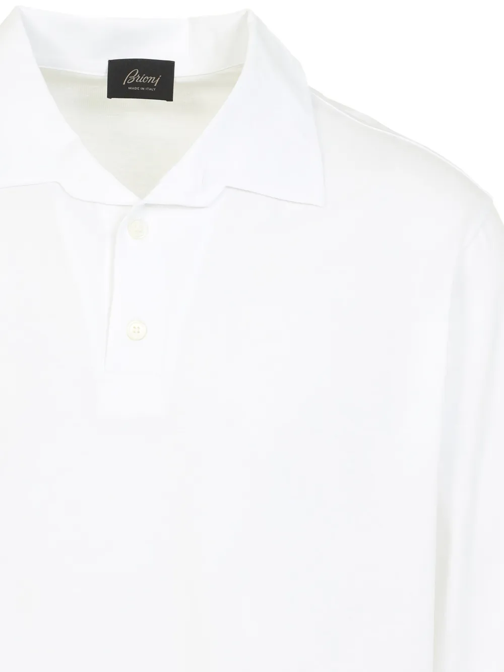 Brioni cotton polo shirt - Wit