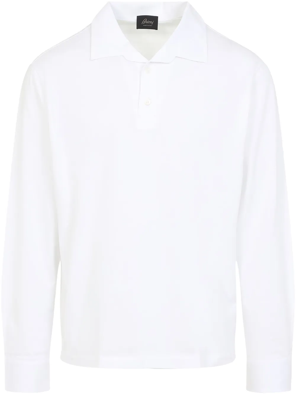 Brioni Katoenen poloshirt Wit