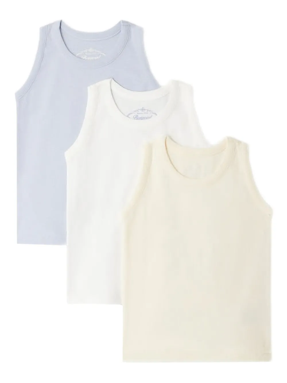 Bonpoint Athis tank tops (pack of three) | Yellow | Image 1