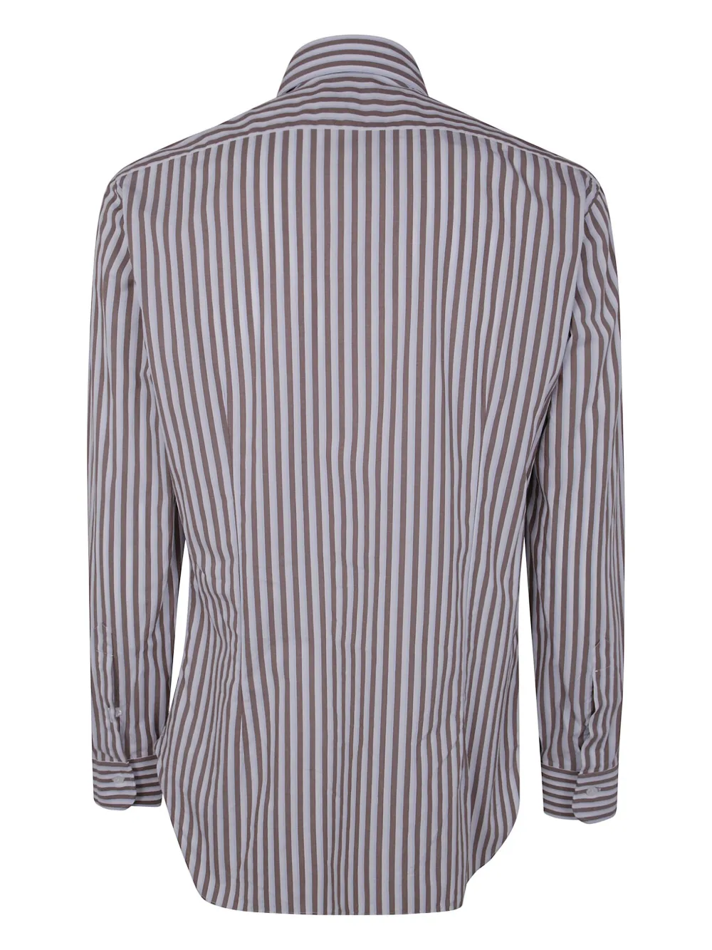 Barba striped shirt - Bruin