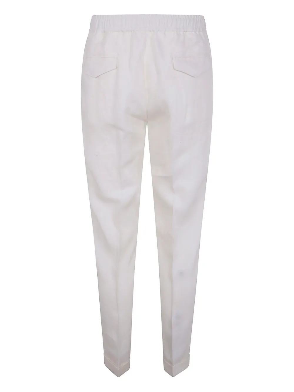 Barba drawstring trousers - Wit