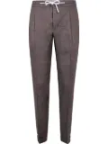 Barba drawstring trousers - Brown