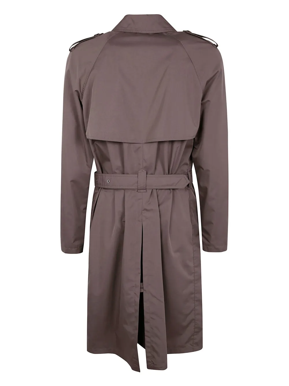 Moorer belted trench coat - Bruin