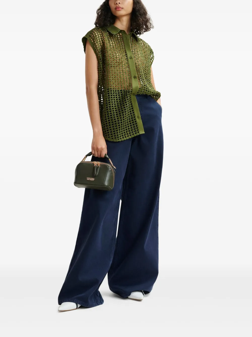 Essentiel Antwerp Hini shoulder bag - Groen