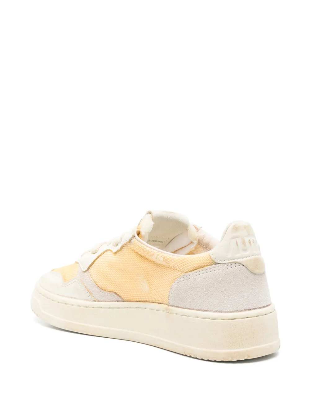 Autry Medalist Super Vintage leren sneakers Beige