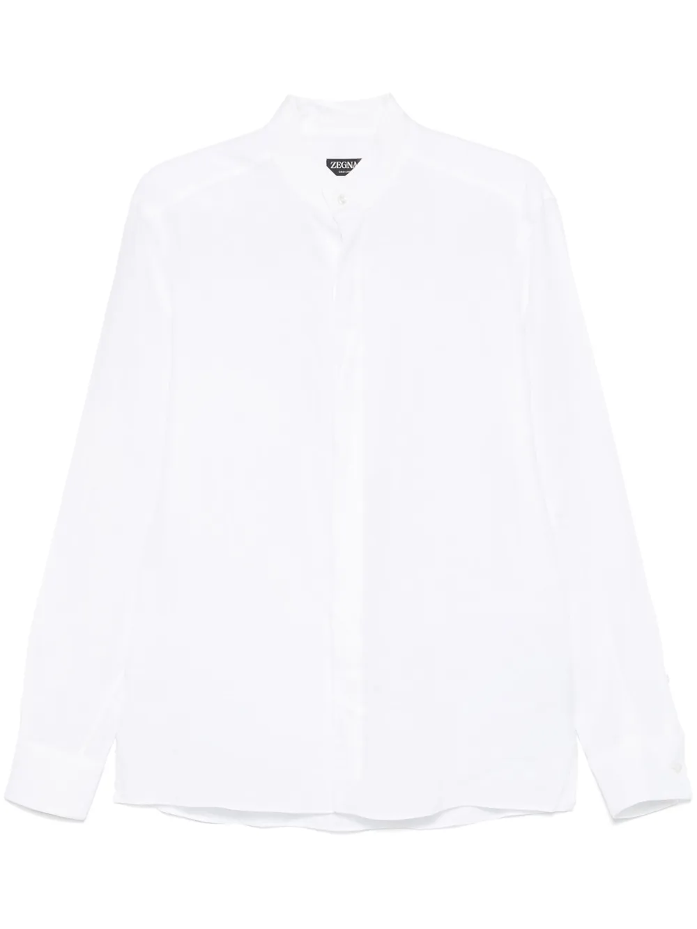 Zegna リネンシャツ - ホワイト Zegna リネンシャツ - ホワイト