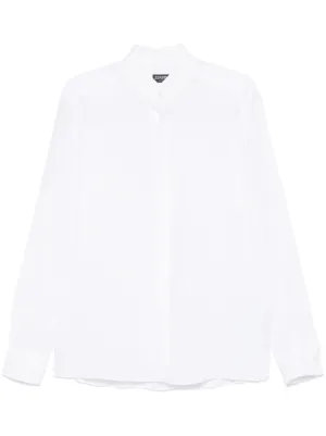 美品 イタリア製 Ermenegildo Zegna M リネンワイシャツ 白 Zegna リネンシャツ | ホワイト | FARFETCH JP