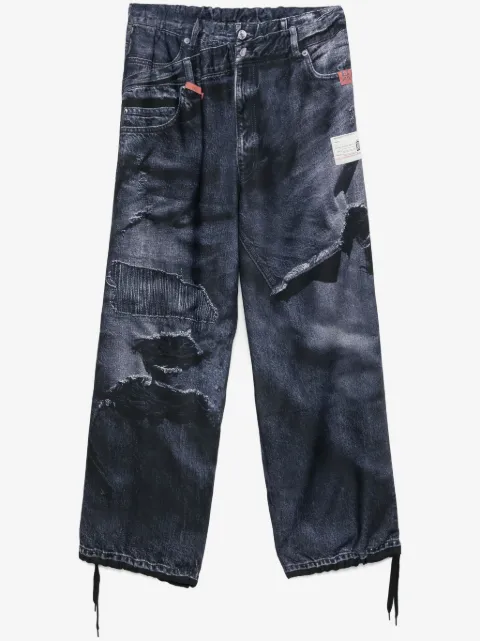 Maison MIHARA YASUHIRO Trompe l'oeil trousers
