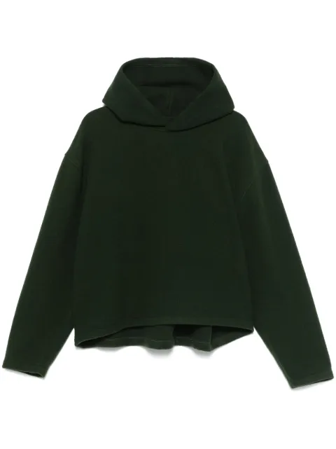 Rier hoodie corta con diseño texturizado