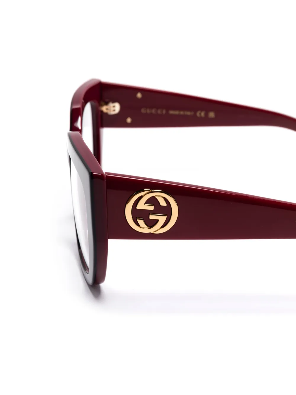 Gucci Oversize-frame Glasses In Schwarz