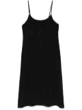Simone Rocha bow slip midi dress - Black