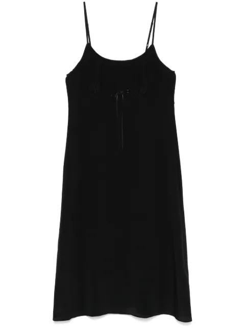Simone Rocha bow slip midi dress