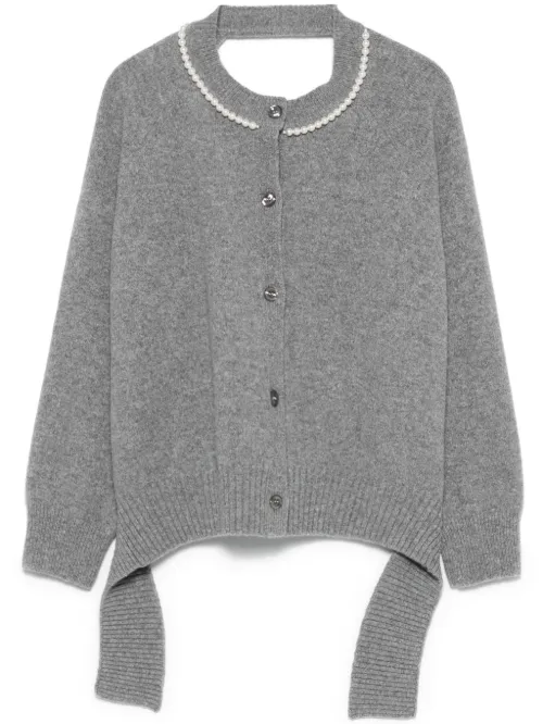 Cardigan à dos ouvert - Simone Rocha - Modalova