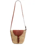 Bonpoint x Vanessa Seward Enjie raffia cross body bag - Neutrals