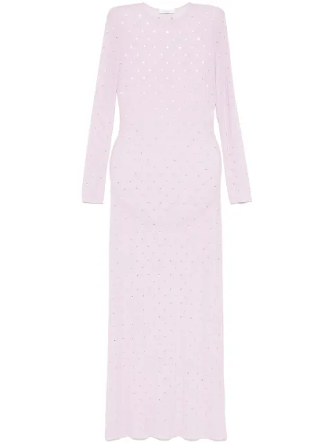 Rabanne crystal-embellished gown