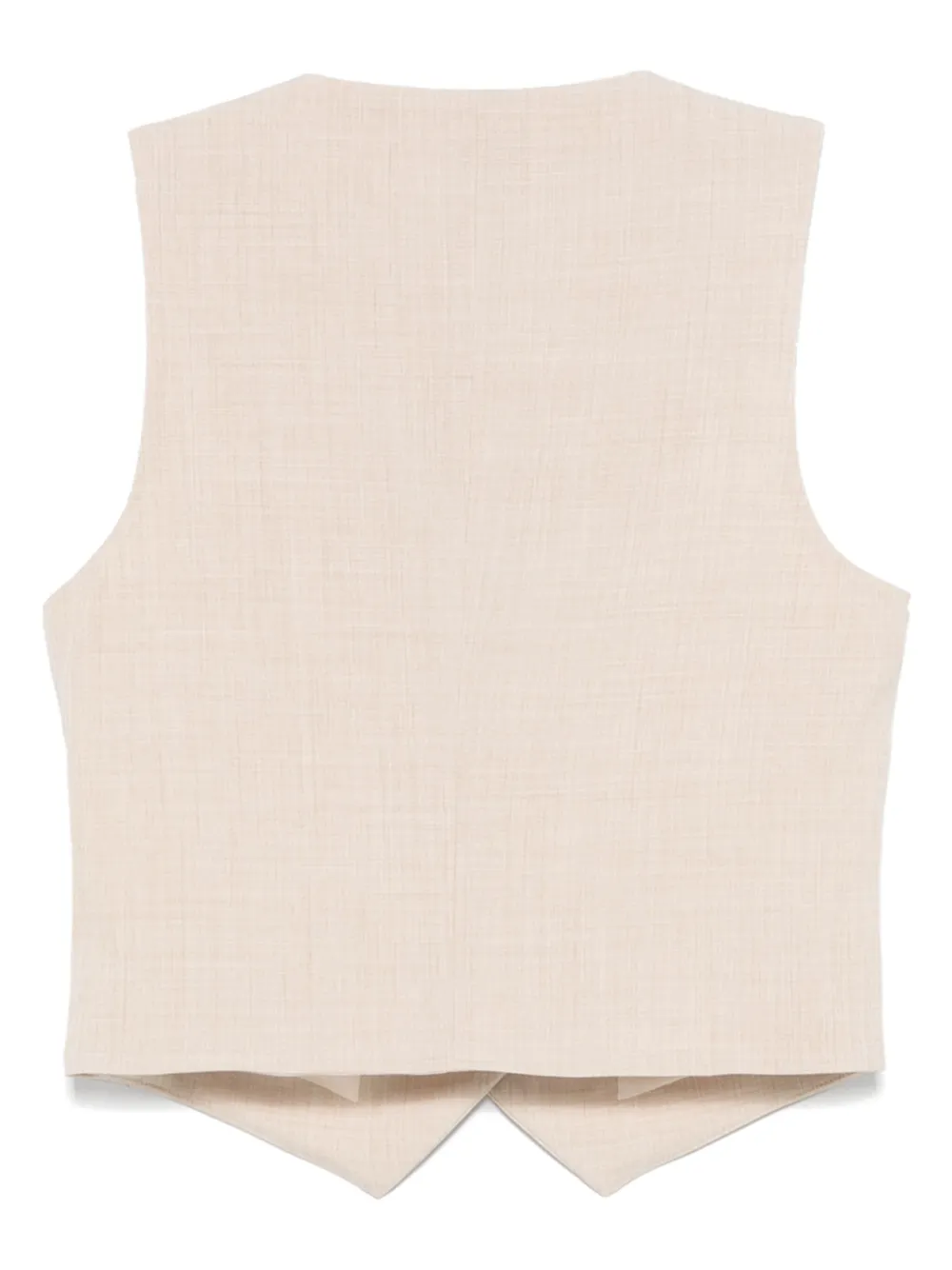 Seventy Wollen gilet - Beige