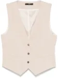 Seventy mélange-effect waistcoat - Neutrals