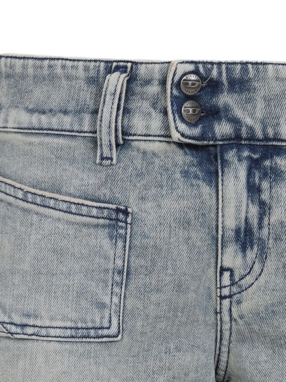 Diesel D-Hush jeans Blauw