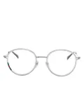 Gucci Eyewear round-frame glasses - Silver