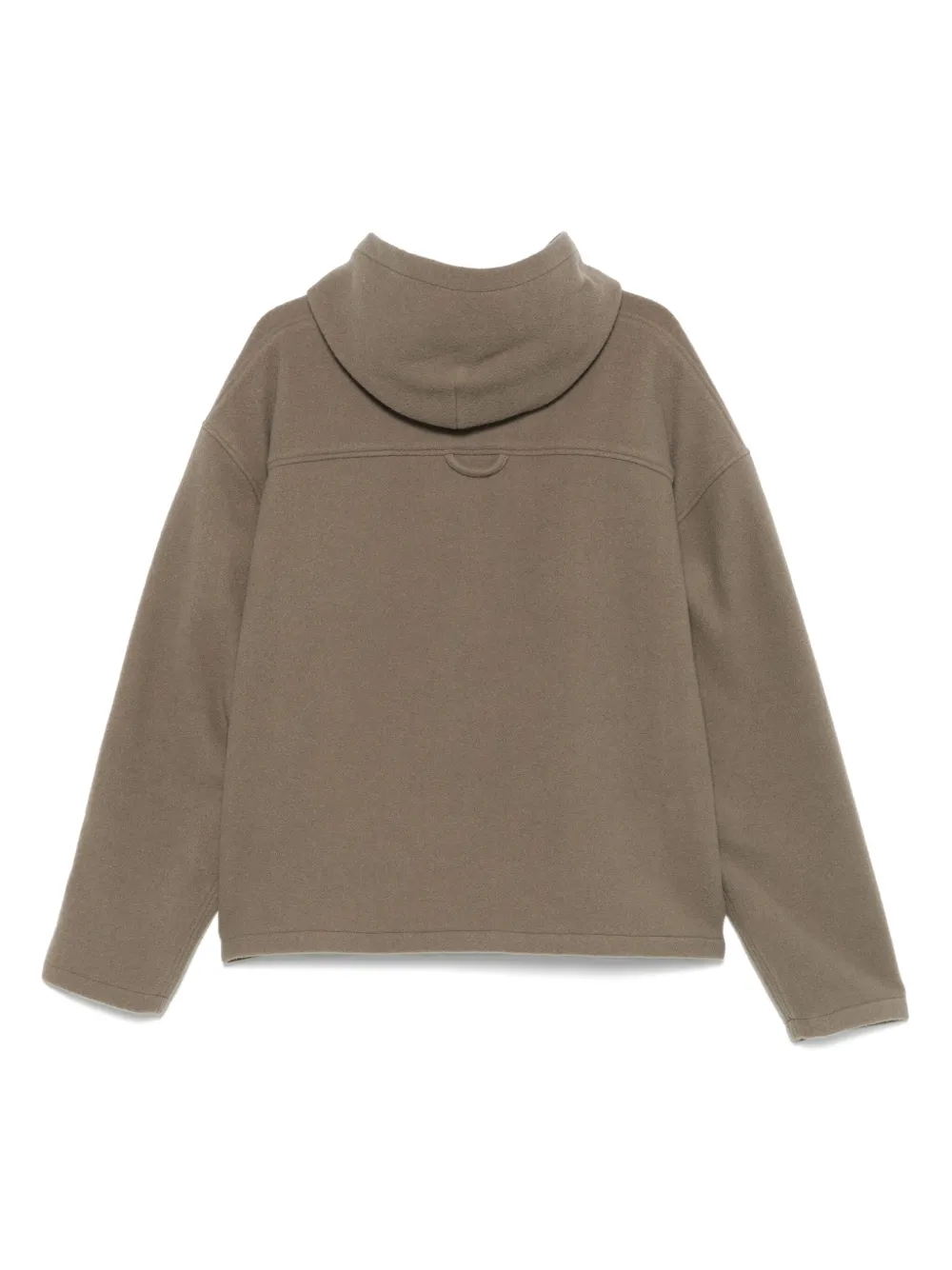 Rier fleece cropped hoodie - Beige