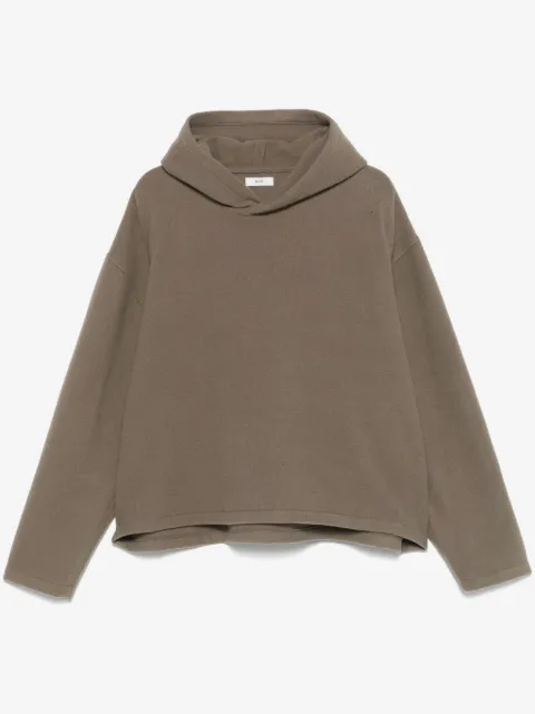 Rier fleece cropped hoodie