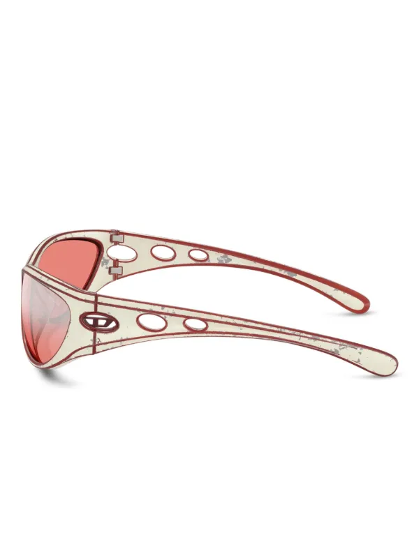 Diesel 0dl3004u cat-eye Sunglasses | Red | FARFETCH